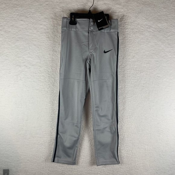 Nike Vapor Select Softball Pants Women's Size XS Gray Straight Leg‎ Pockets 6389 - Picture 1 of 8